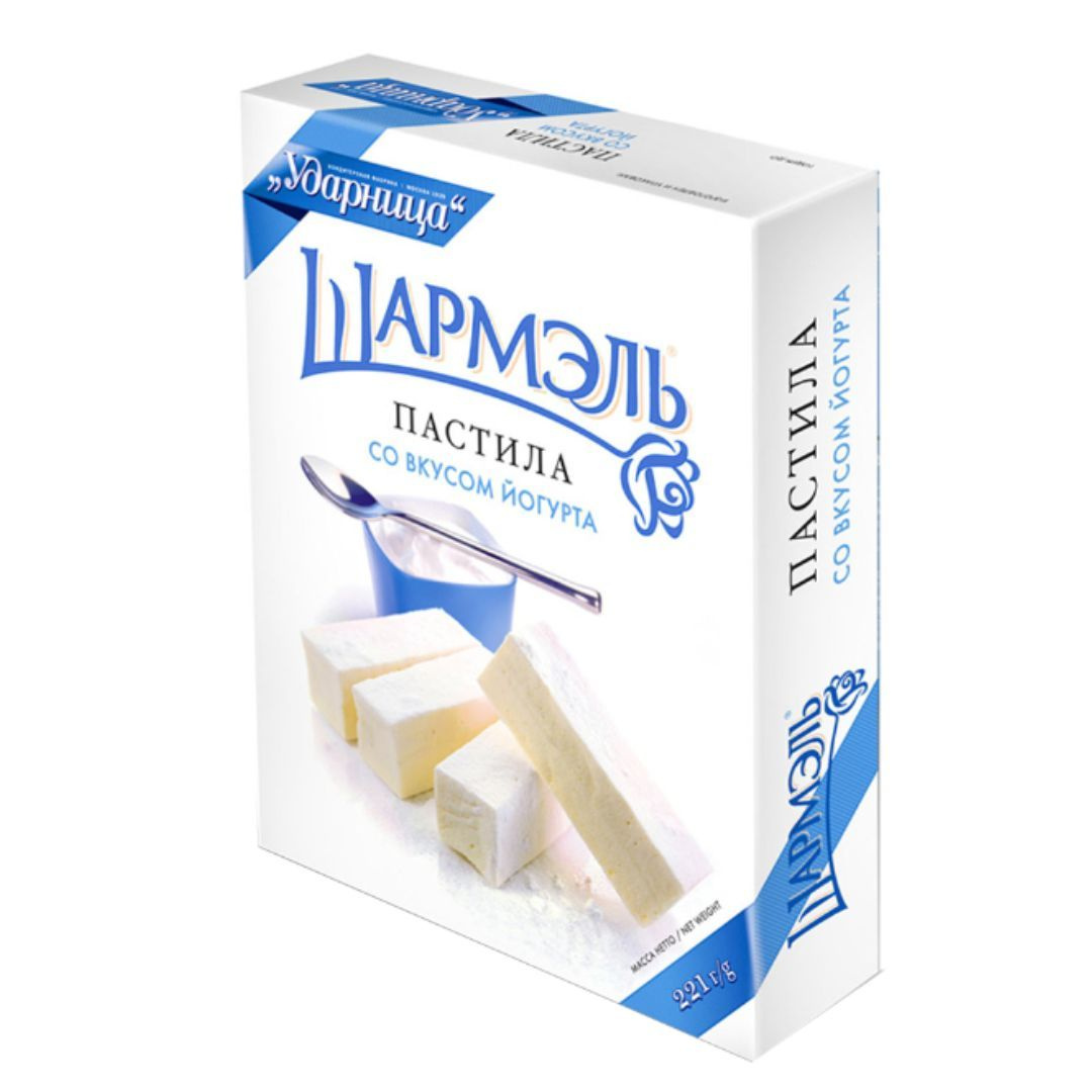 Шармэль Пастила Заварная Со Вкусом Йогурта, 221 гр - купить с доставкой ...