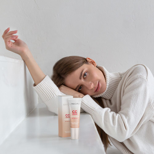 LIMONI CC крем для лица светлый корректирующий и увлажняющий