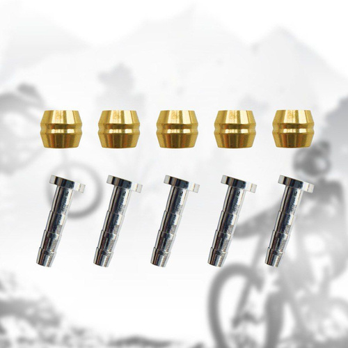 Набор оливок и штуцеров для гидролиний Shimano BH-90, 5 штук в
