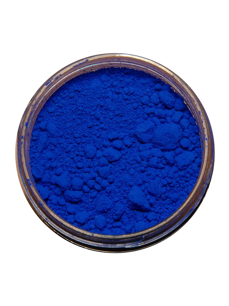 Декоративный сухой пигмент порошок (пудра) Luxart Pigment синий 80 мл, 80 мл, фото 2