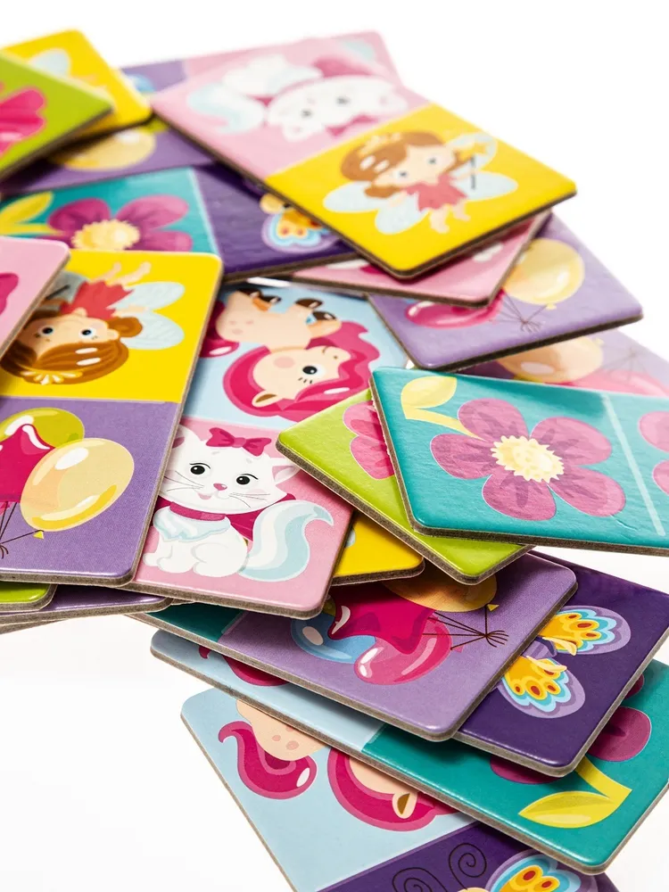Домино для детей Для девчонок Baby Toys Десятое королевство, вариант, фото 5