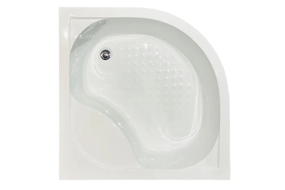 Поддон для душа 100x100x45 Royal Bath четверть круга белый высокий, 100x100x45, фото 3