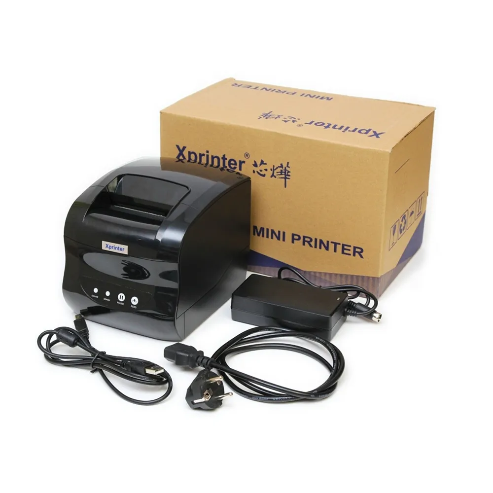 Мини-принтер Xprinter XP-365B #2