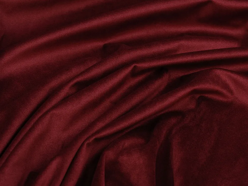 Ткань для мебели микровелюр Confetti цвет ruby wine 1 п.м., вариант, фото 3