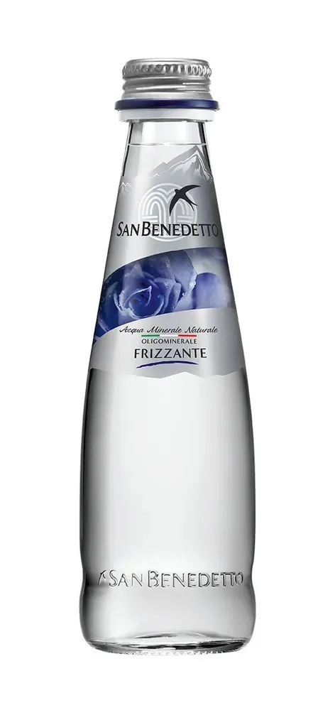 Вода минеральная San Benedetto 0.25л (Сан Бенедетто) 24 шт., газированная, стекло, 250 мл, 24 шт, фото 4