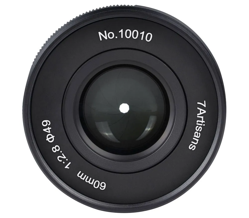 Объектив 7artisans 60mm f/2.8 II Macro Micro 4/3, вариант, фото 3