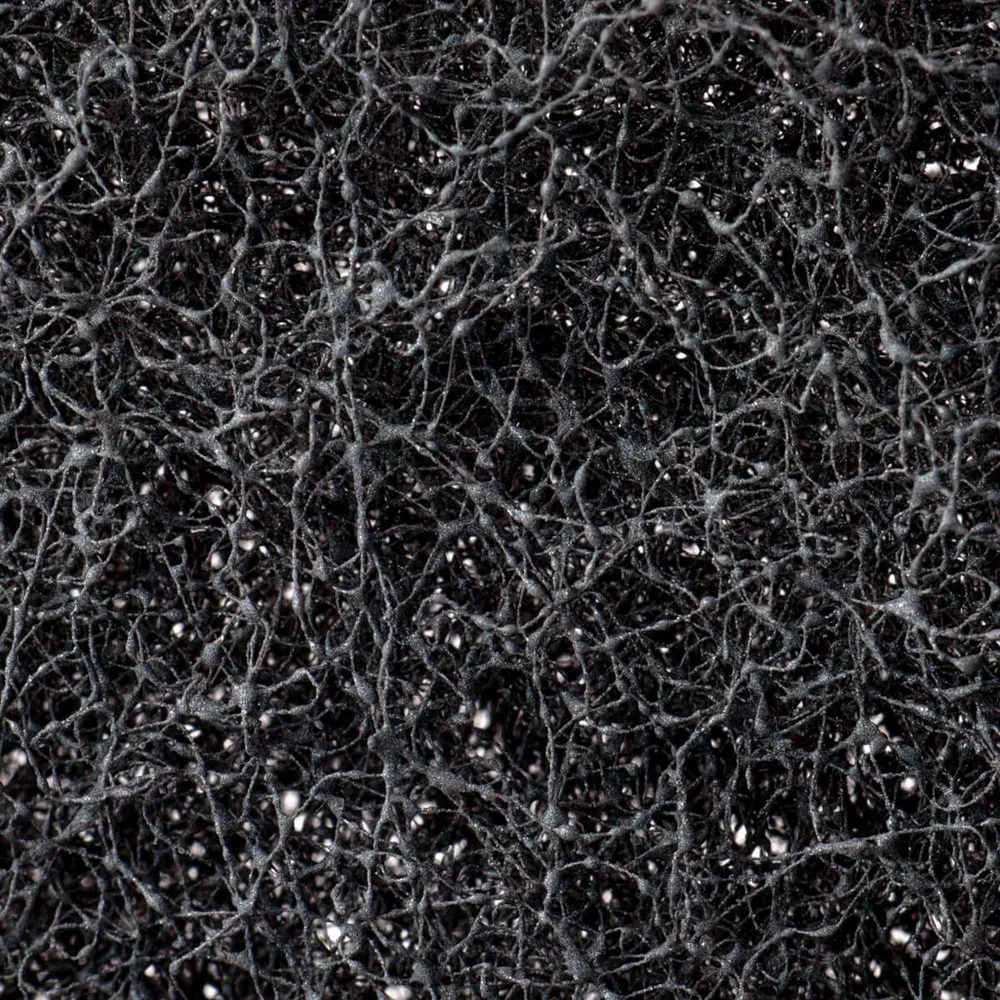 Синтетический войлок, шлиф. материал на нетканой основе HankoTex 115мм*10м ultra fine (серый), Р1500, 10 м, фото 3