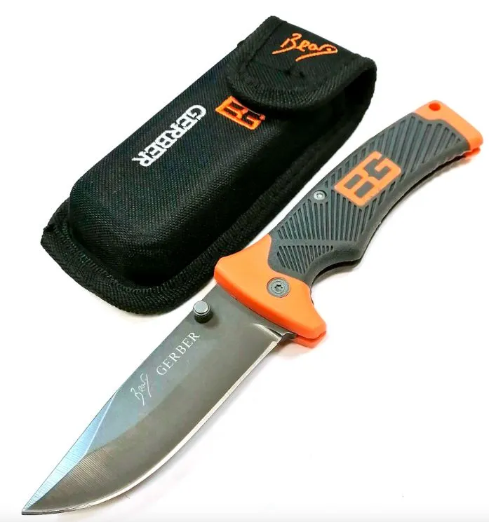 Нож туристический складной Gerber Bear Grylls в чехле, вариант