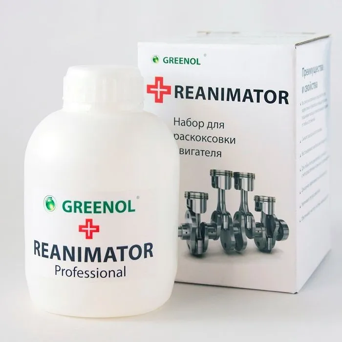 Раскоксовка двигателя - Реаниматор/Greenol Reanimator, 450 мл, 450 мл, фото 2