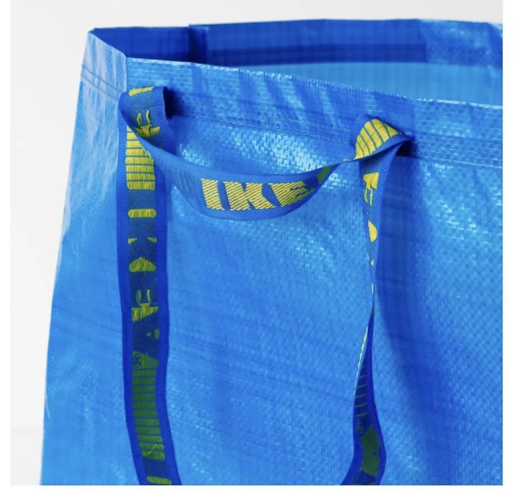 Сумка хозяйственная IKEA FRAKTA, 71литр, 2 шт, 2 шт, фото 2