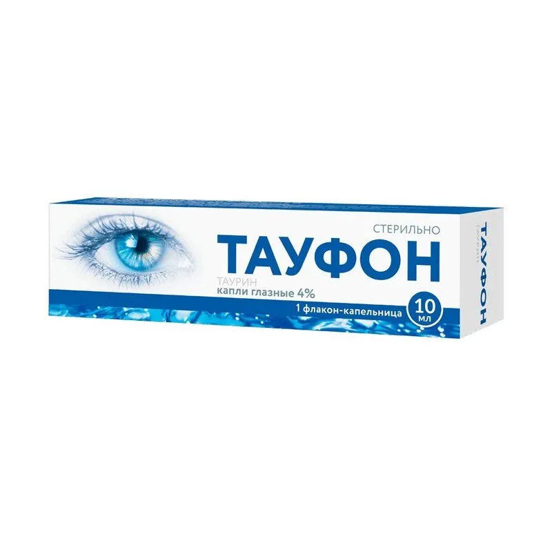 Тауфон 4% капли глазные 10 мл, 10 мл