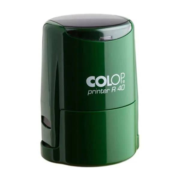 Colop Printer R40 автоматическая оснастка для печатей, диам. 41.5 мм, цвет ПАПРИКА, вариант, фото 2