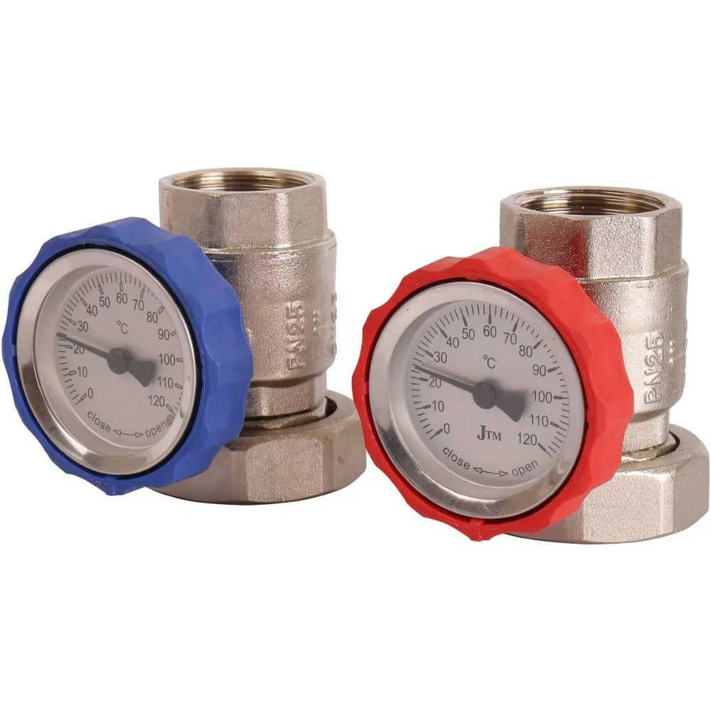 Насосная группа ROMMER RDG-1002-002501 с термостатическим смесительным клапаном (35-60 С) 1" без насоса, 35-60 1 ФУМ лента, фото 2