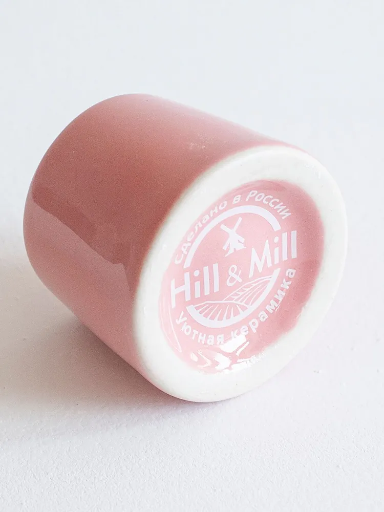 Чернильница Hill & Mill керамическая "Непроливайка" розовая, черный, фото 5
