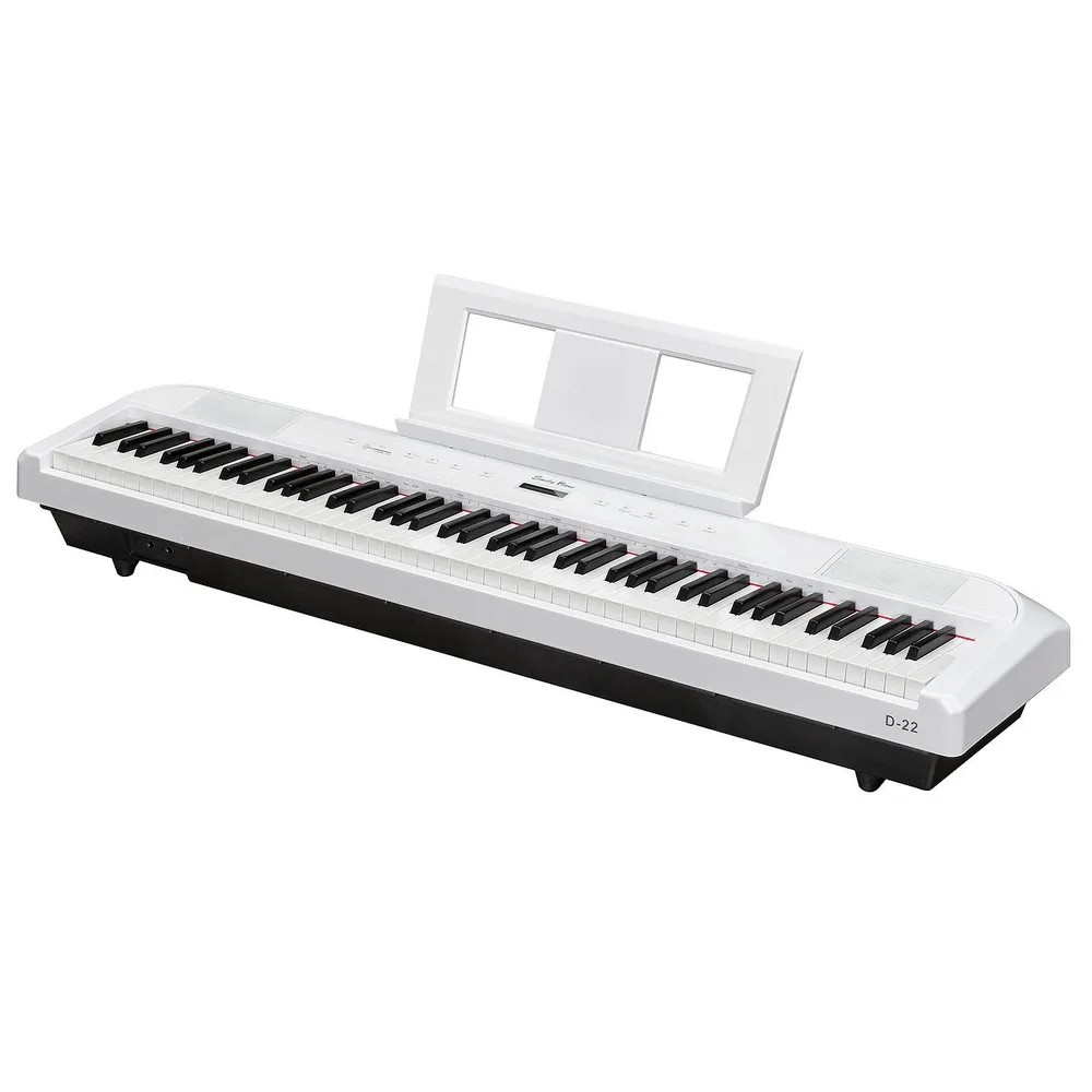 EMILY PIANO D-22 WH Цифровое фортепиано, 88 полноразмерных клавиш фортепианного типа, вариант