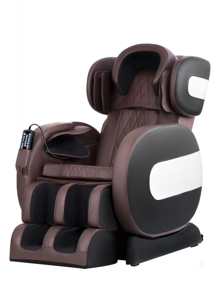 Массажное кресло VictoryFit VF-M81 цвет коричн/черный, черный