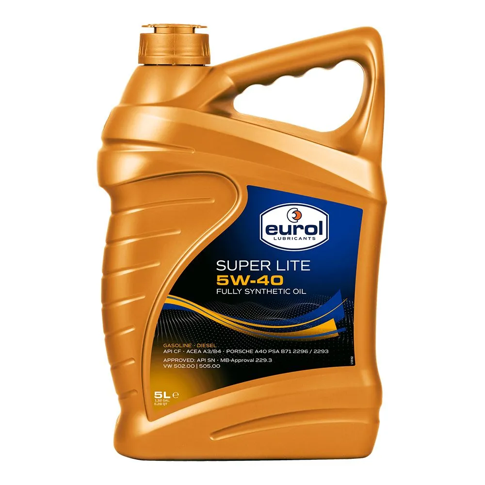 EUROL LUBRICANTS SUPER LITE 5W-40 Масло моторное, Синтетическое, 5 л, 5 л, фото 2