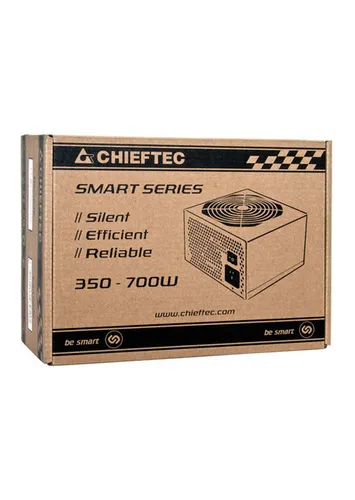 Chieftec GPS-500A8 блок питания 500 W 204 pin ATX ATX Черный