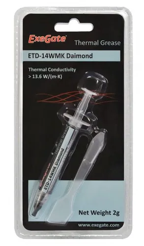 Термопаста Exegate ETD-14WMK Daimond (2 гр)