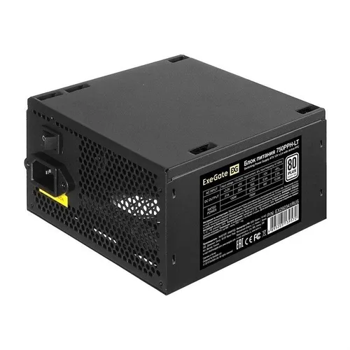 Exegate EX292341RUS-OEM Блок питания 750W ExeGate 80 PLUS 750PPH-LT-OEM