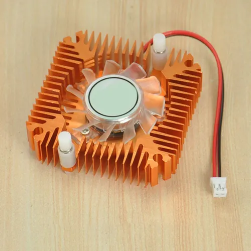 Радиатор с вентилятором серебро для компьютера безопасный