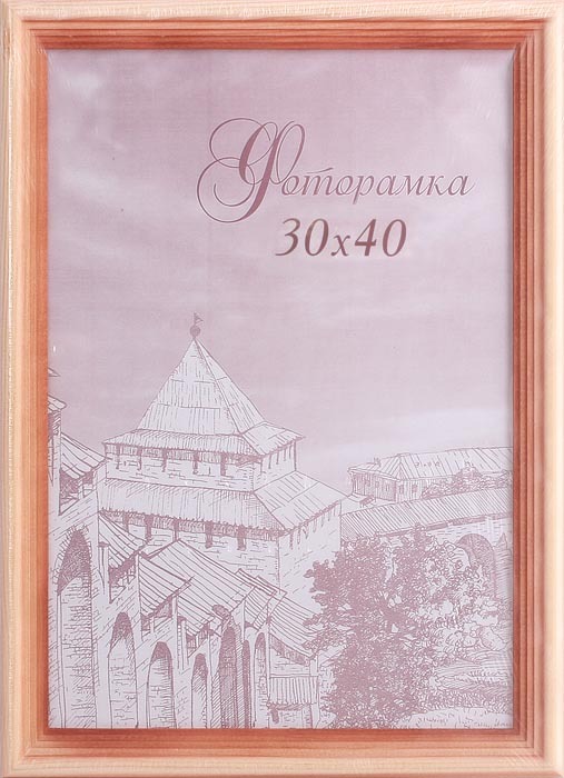 Фоторамка 30 х 40 см, сосна, с20 Фоторамка 30 х 40 см, сосна, с20