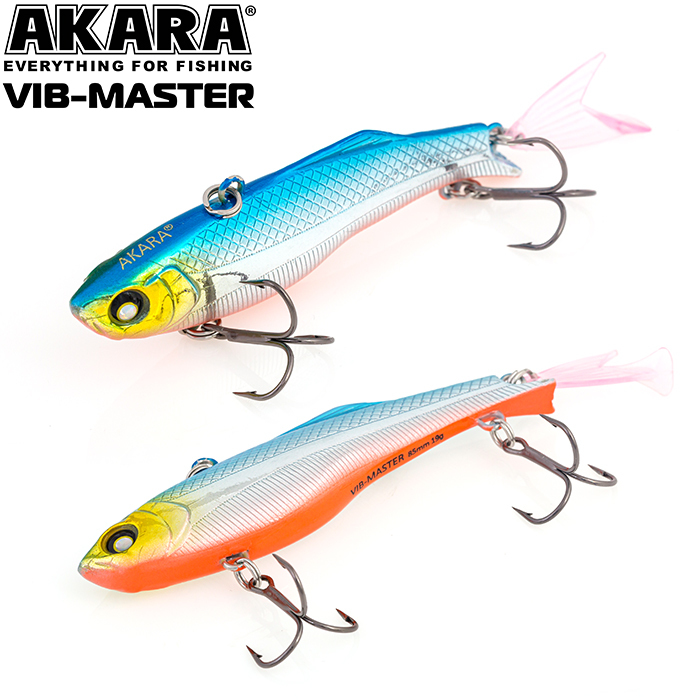 Воблер akara раттлин vib-master 85 мм 19 гр. (2/3 oz 3,3 in) a 4,(набор из 1 шт)