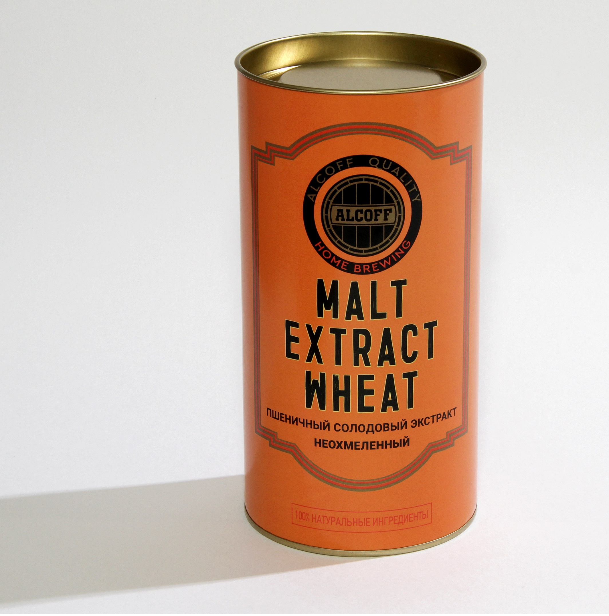 Неохмелённый экстракт Alcoff "MALT EXTRACT WHEAT" пшеничный, 1.7 кг