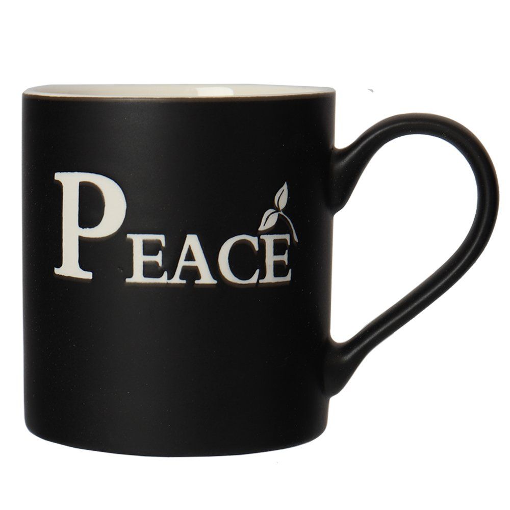Кружка керамическая PEACE, 350 мл, керамика