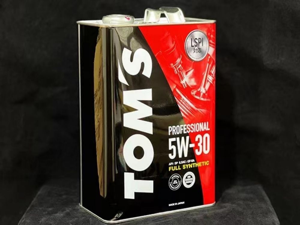 Масло моторное TOM'S tom's 5W-30 Синтетическое 4 л купить c