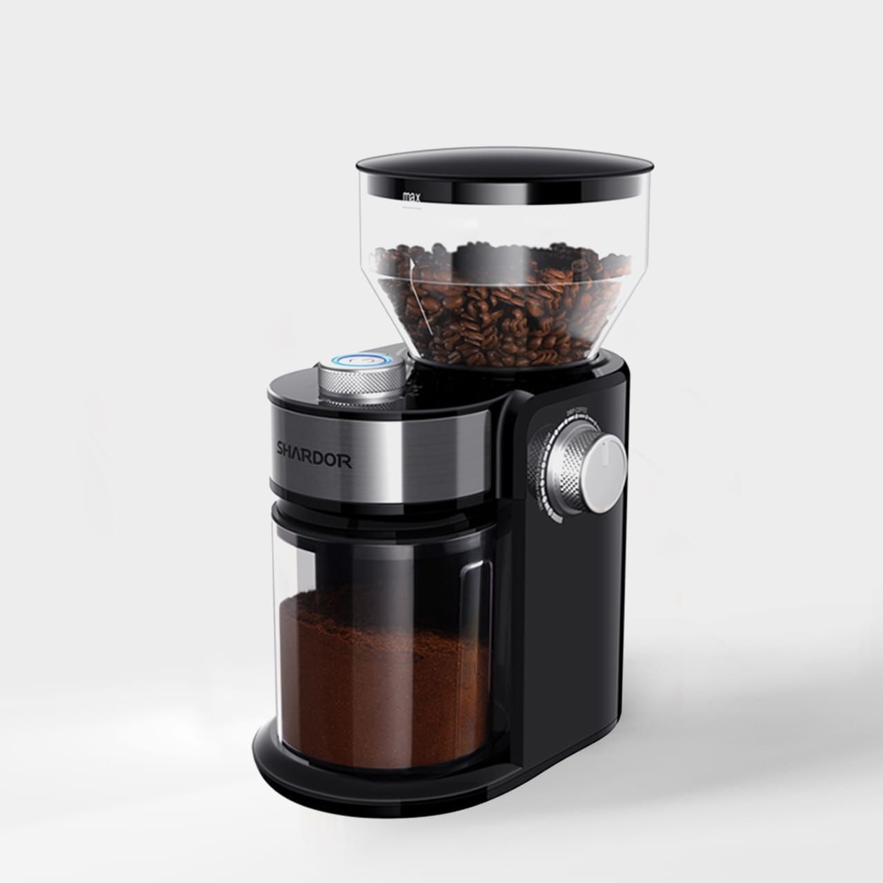 Кофемолка SHARDOR MOTT COFFEE, черный купить по низкой цене с доставкой ...