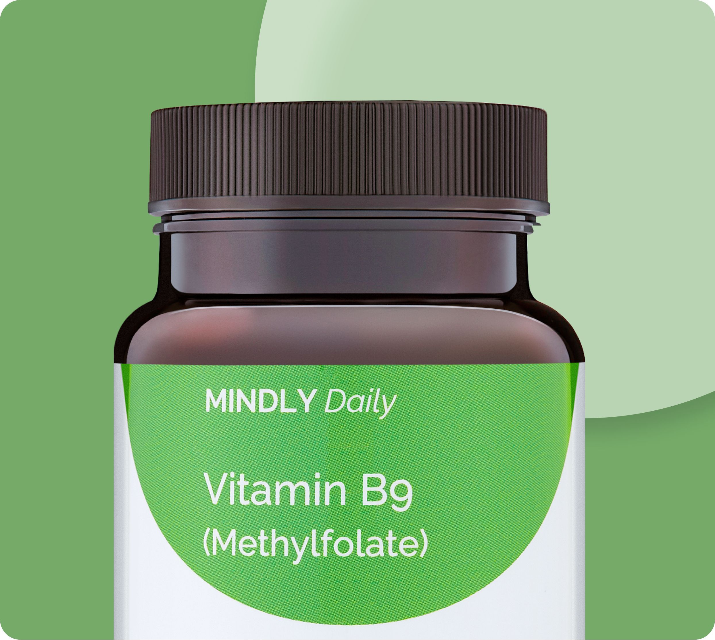 Витаминный комплекс MINDLY Daily Vitamin B9 Methylfolate, Витамин ...