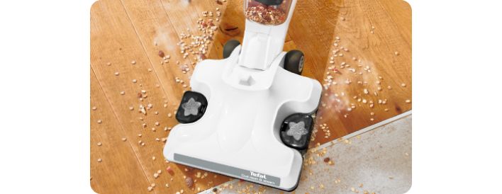 Моющий пылесос Tefal Clean&Steam VP7777WH, бирюзовый, белый - купить по ...