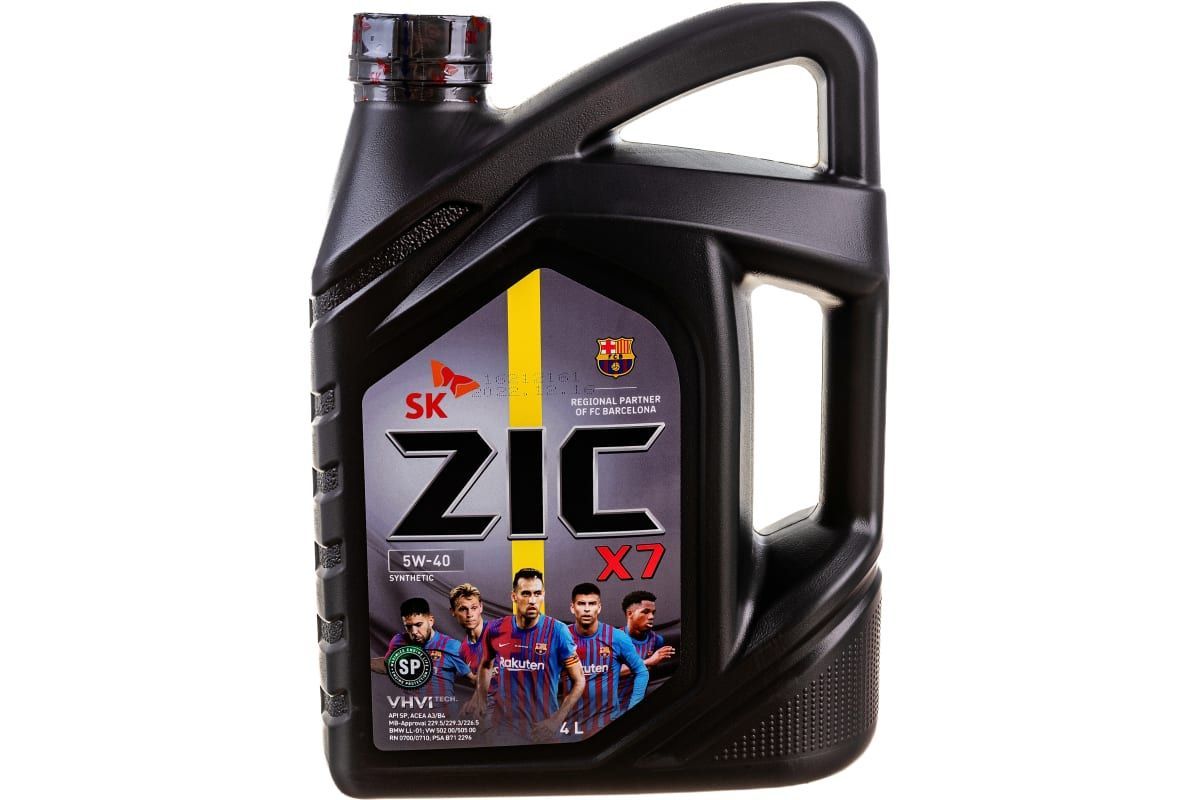 Масло моторное ZIC 5W-40 Синтетическое - купить в интернет-магазине ...