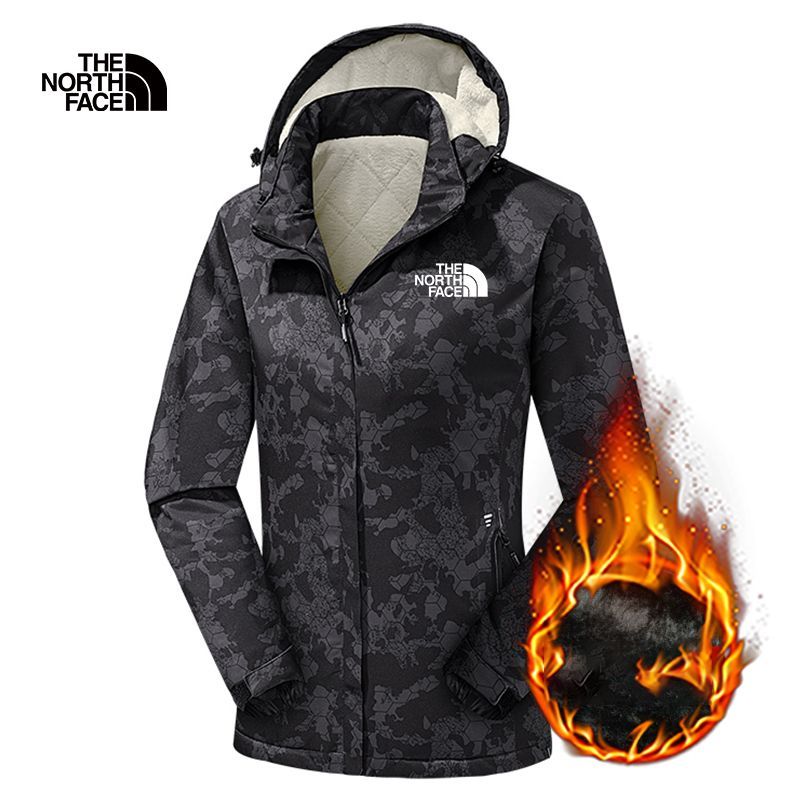 The north face black 2024 camo jacket