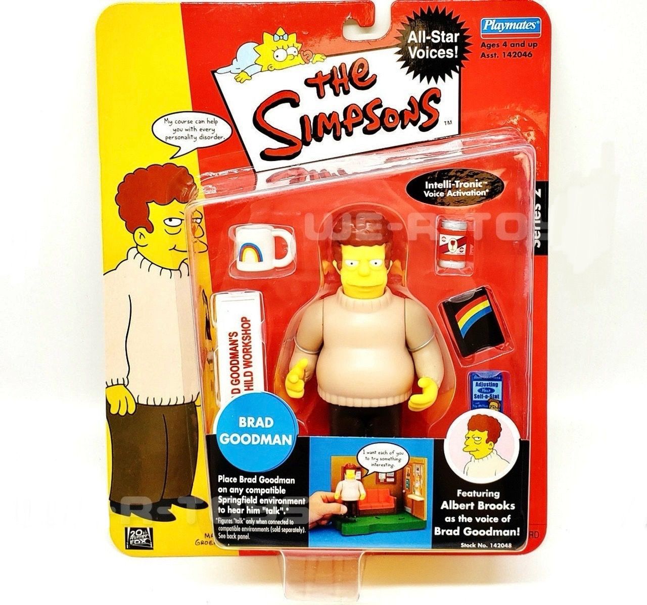 The Simpsons Симпсоны фигурка Бред Гудман (оригинал, ретро)
