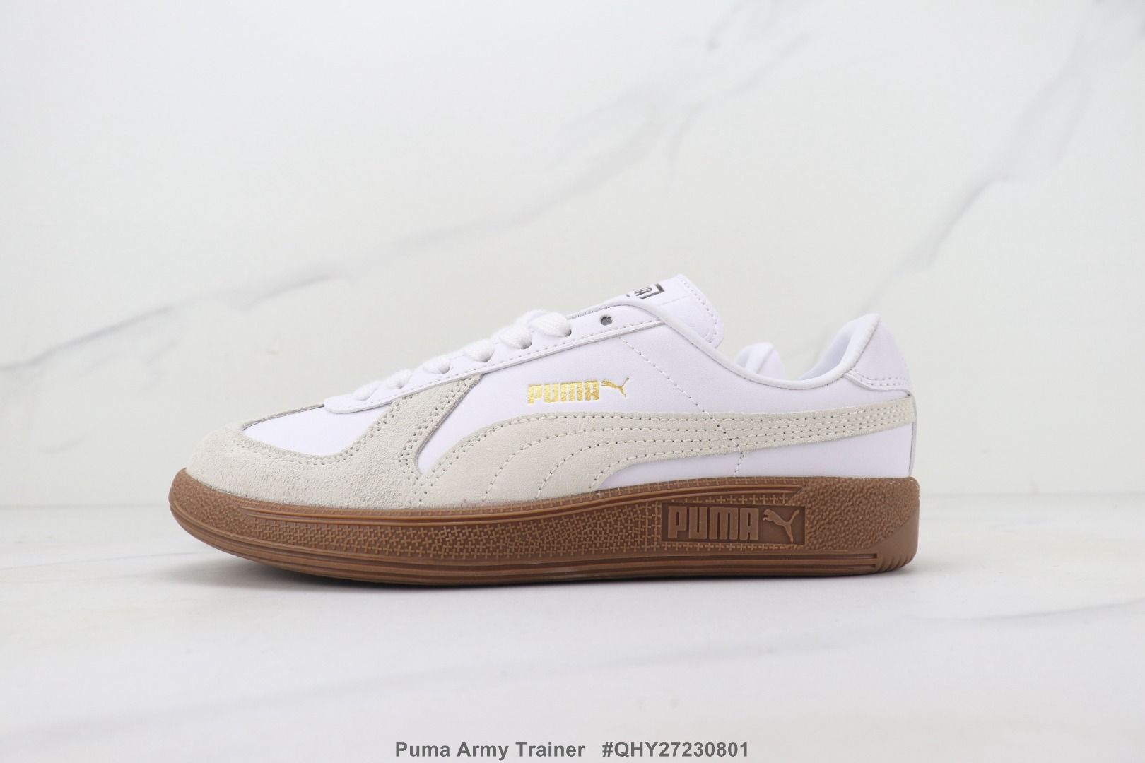 Puma smash best sale platform suede trainer