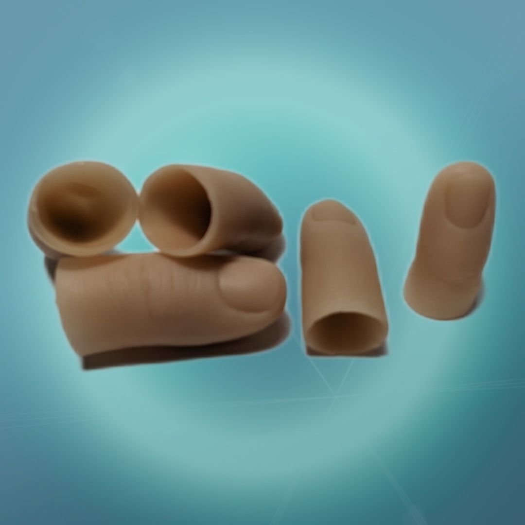Мужские протезы пальцев для одной фаланги, указательный палец левой ...