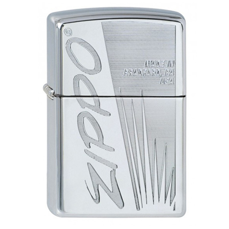 Зажигалка ZIPPO бензиновая Classic High Polish Chrome #1