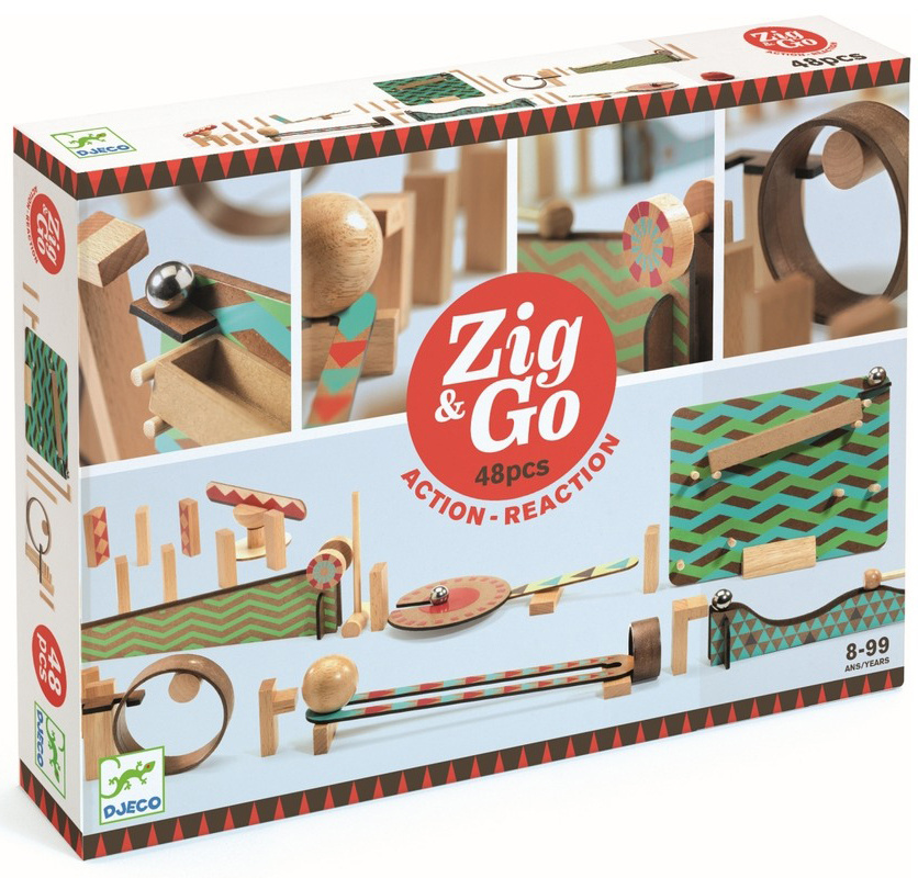 Djeco Конструктор Zig & Go ЗигнГоу 48 деталей #1