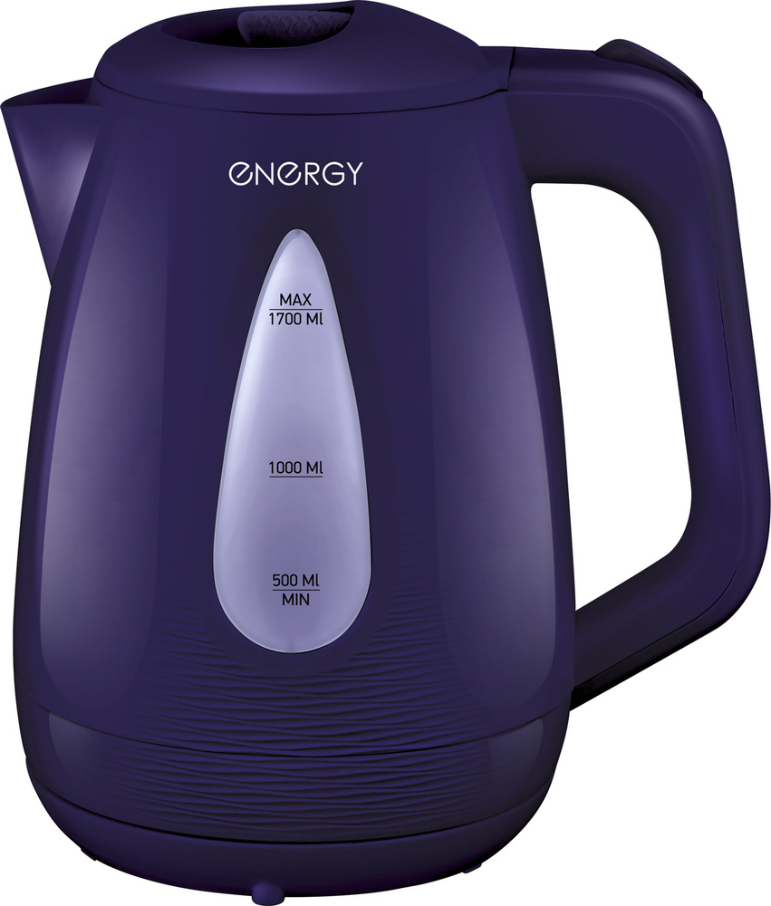 Чайник электрический для кухни дома дачи столовой бани ENERGY 1,7 л, диск, фиолетовый  #1