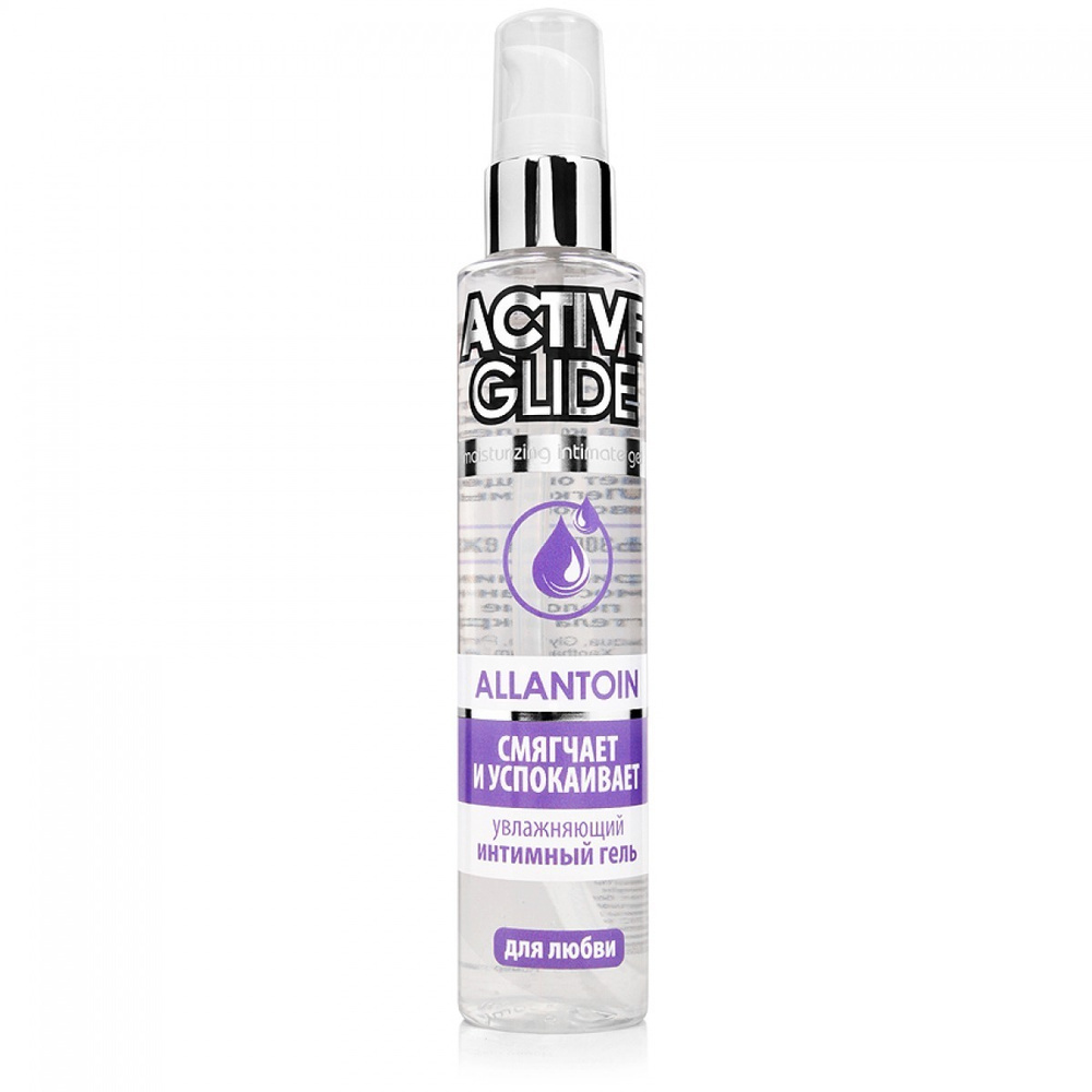 Увлажняющий интимный гель ACTIVE GLIDE ALLANTOIN (100 г), bioritm-29002 #1