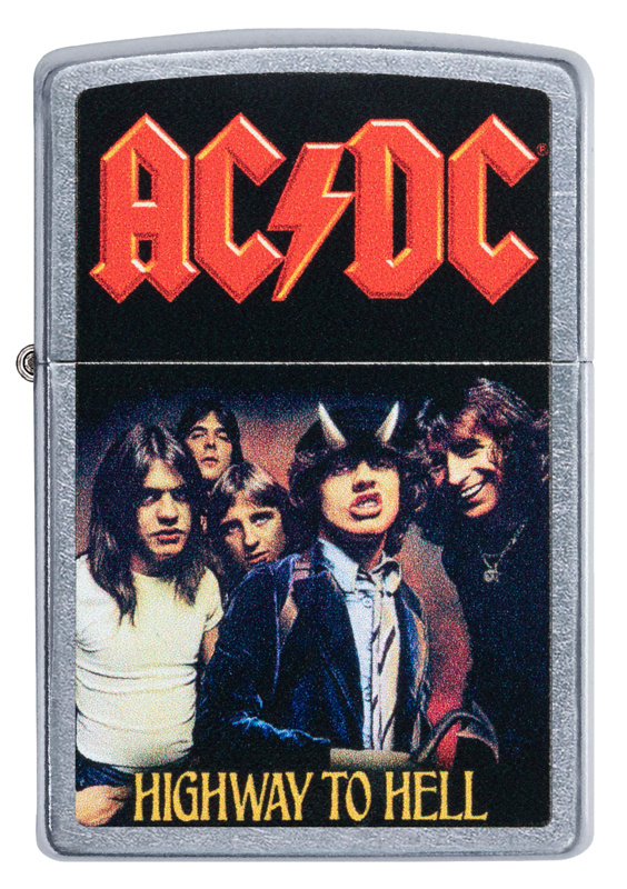 Зажигалка ZIPPO AC DC Street Chrome 49235 #1