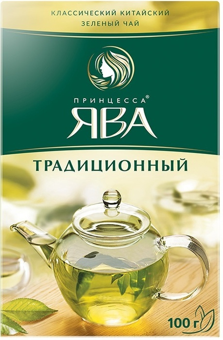 Чай листовой зеленый Принцесса Ява Традиционный, 100 г - купить с ...