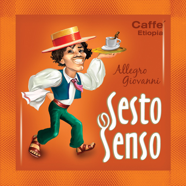 SESTO SENSO / Кофе в чалдах "Allegro Giovanni" (чалды, стандарт E.S.E., 44 мм ),120 шт  #1