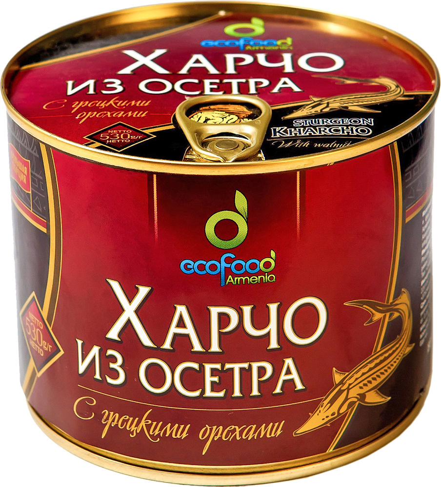 Харчо из осетра с грецкими орехами, 530г ECOFOOD (Армения) - купить с  доставкой по выгодным ценам в интернет-магазине OZON (202719864)