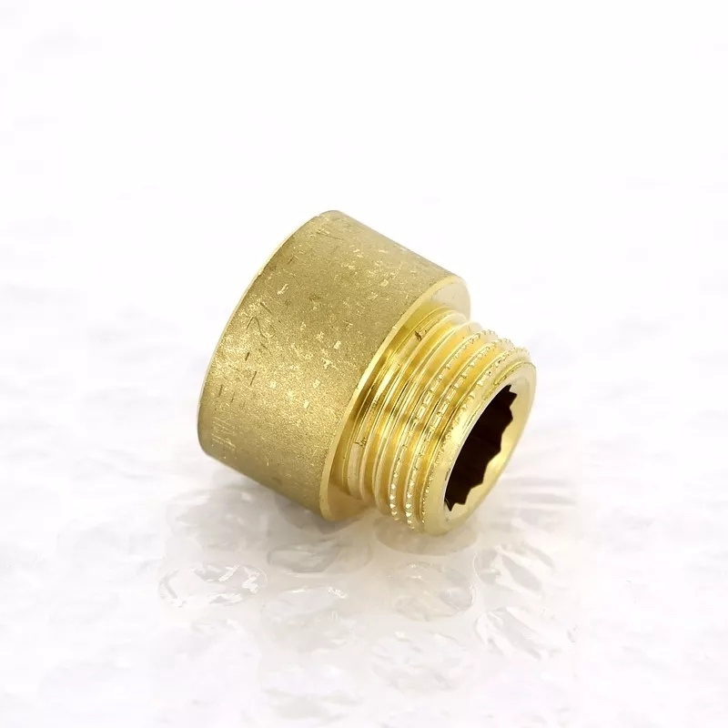 Латунный удлинитель 1" 20 мм внутренняя/наружная резьба TIM, SFM044D-20 ...