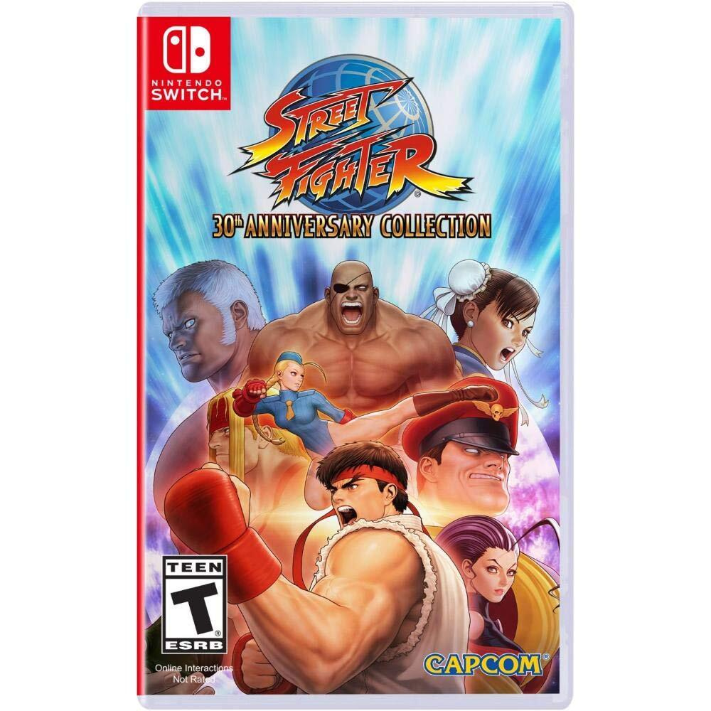 Игра Street Fighter 30th Anniversary Collection (Nintendo Switch,  Английская версия)