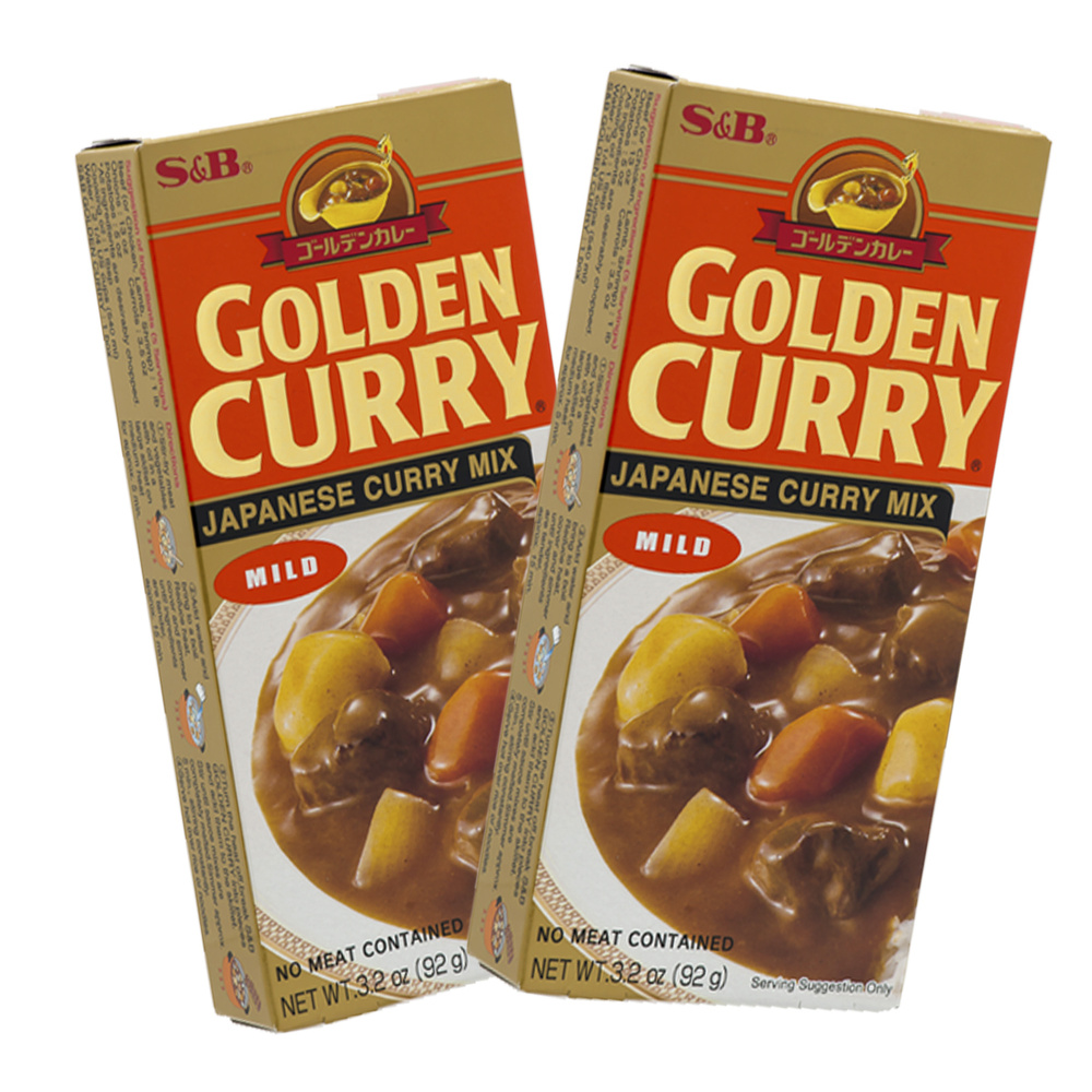 Соус Голден Карри Микс нежный - Набор из 2 штук, к/к, (90г*2), S&B ...