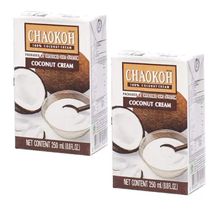 Кокосовые сливки CHAOKOH, 2 шт. x 250 мл #1